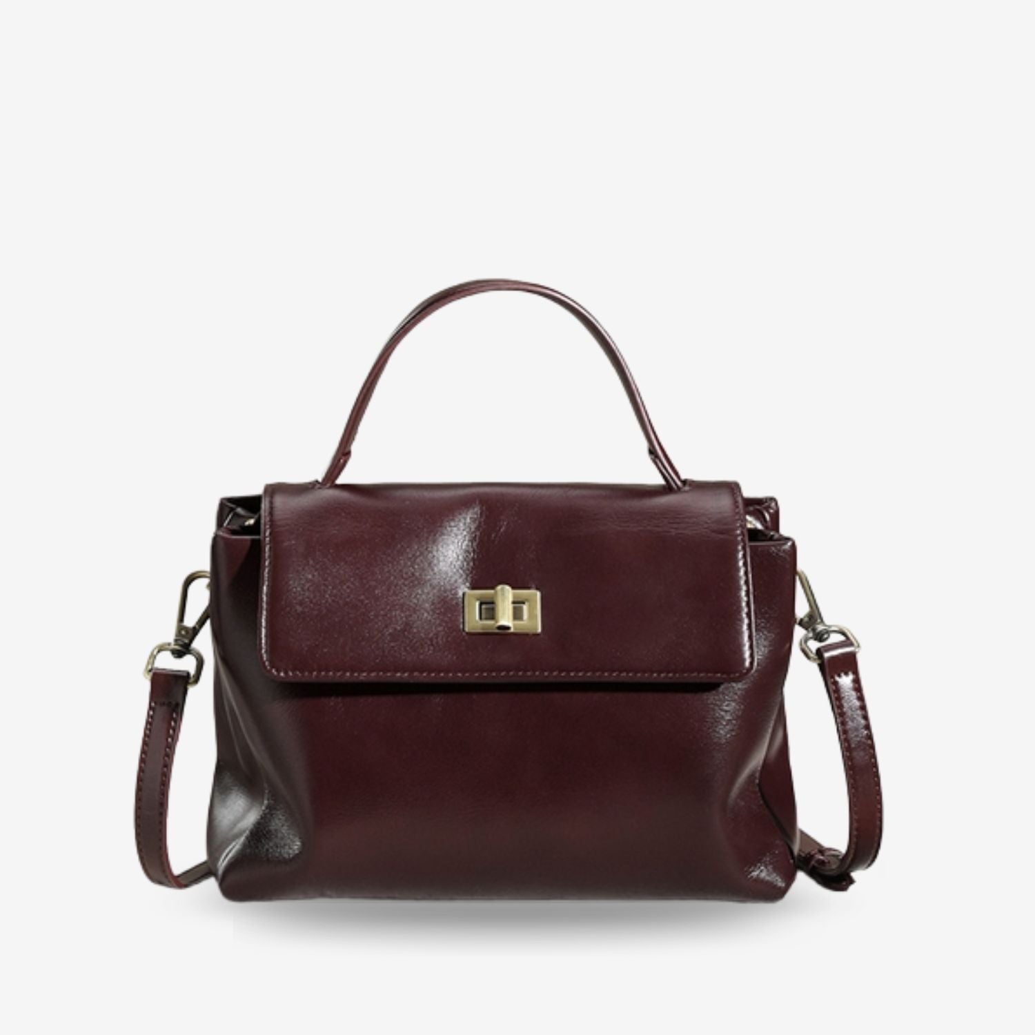 Auréa | Sac à Bandoulière en Cuir Véritable