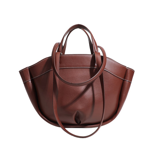 Élégance Urbaine | Sac Cabas Grande Capacité en Cuir Vegan