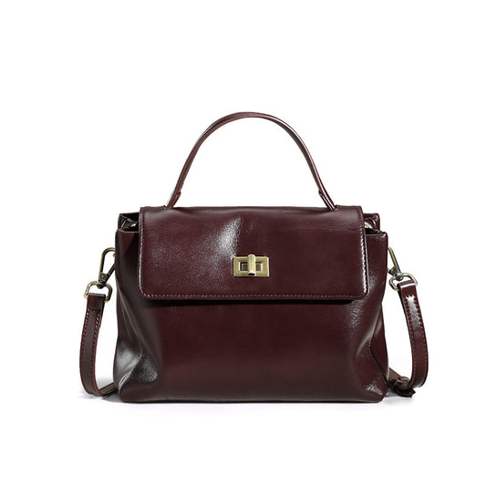 Auréa | Sac à Bandoulière en Cuir Véritable